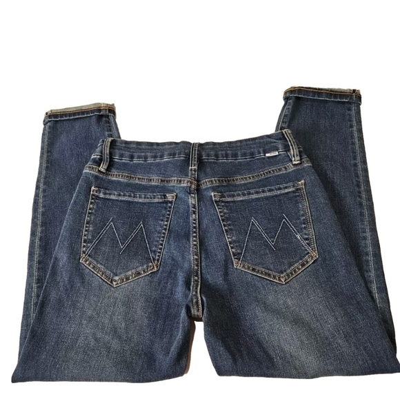 MOTHER Jeans The Looker Ankle Fray Girl Crush Women's Size 28 NWT - Picture 3 of 10